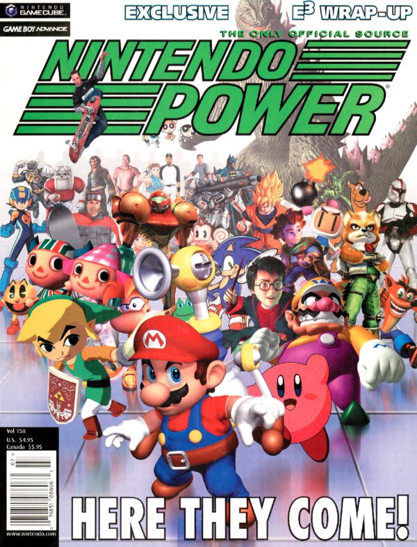 Nintendo Power Issue 158 (July 2002) cover
